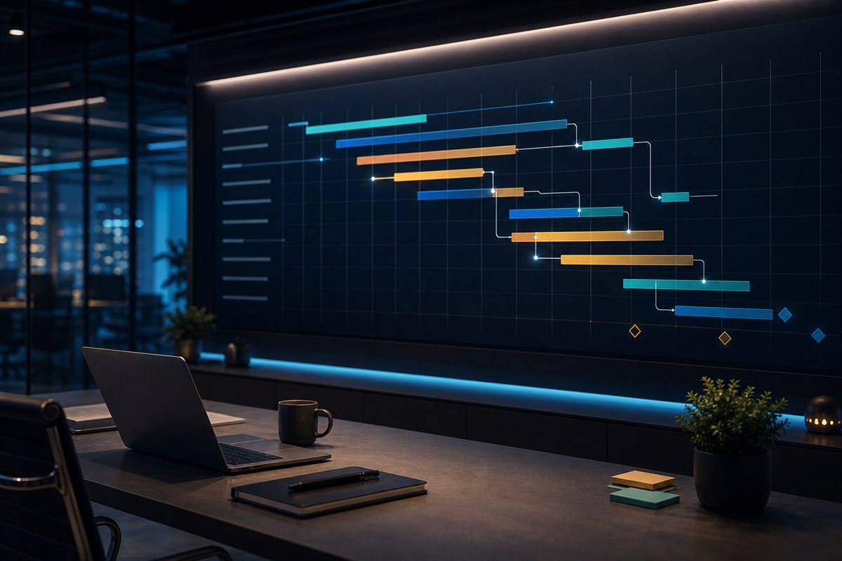 Gantt Chart Software für Projektplanung